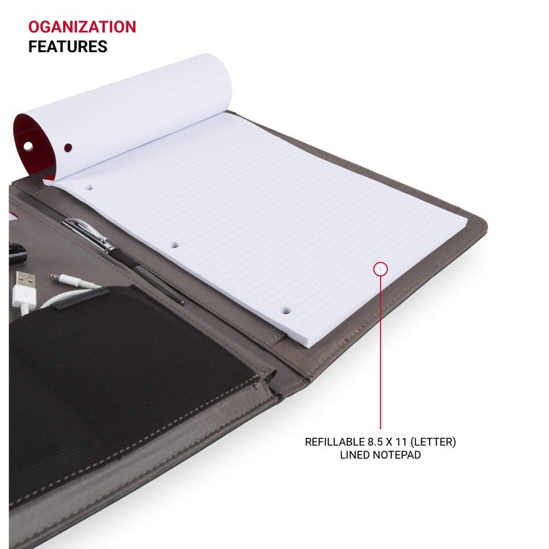 Wenger Merit Padfolio Envelope Card Holder, Black - Image 4